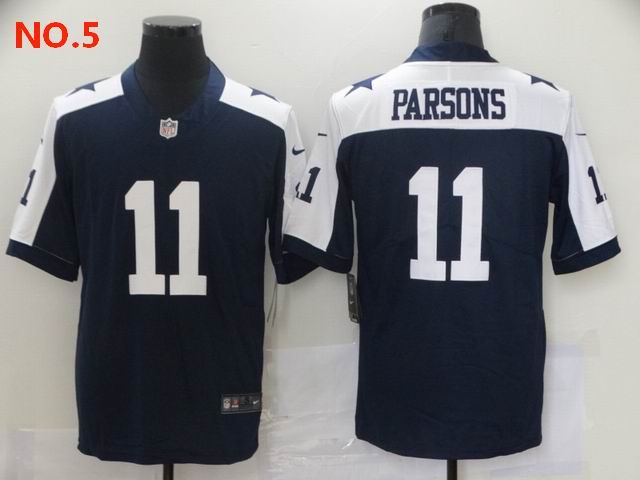 Men's Dallas Cowboys #11 Micah Parsons Jerseys NO.5;